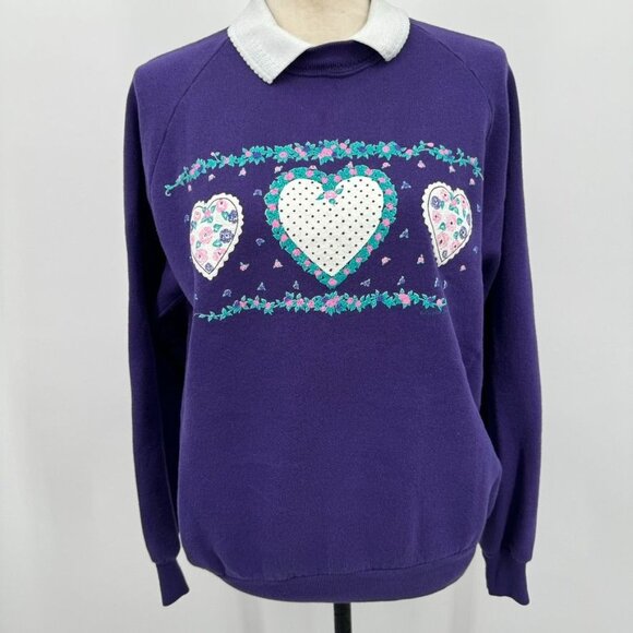 vintage gopher sport collared granny sweater - Picture 2 of 8